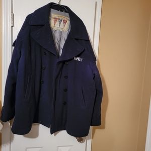 Avirex wool  pea coat sz XXL